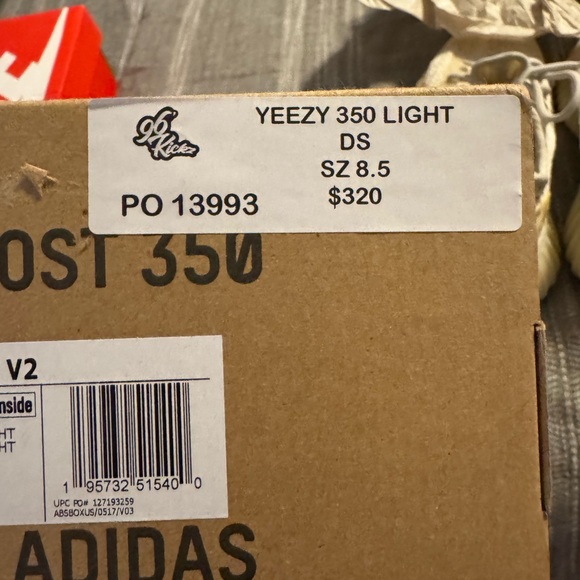 adidas Yeezy Boost 350 V2 Light Sneakers